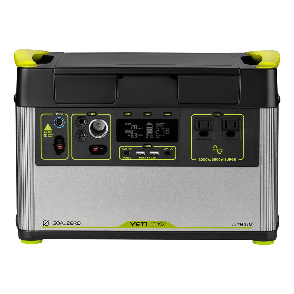 Goal Zero Yeti 1500X Portable Power Station New Lower Price!