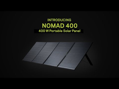 (2) Nomad 400 PRO Solar Bundle
