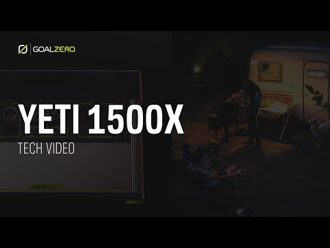 Tech Video - Goal Zero Yeti 1500X Portable Power Station