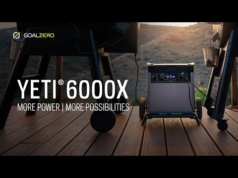 6000Wh Home Backup System - Yeti 6000X Power Station + Home Integration Kit from Goal Zero